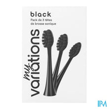 Afbeelding in Gallery-weergave laden, Myvariations Opzetborstels Onyx Black Pack 3