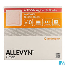 Afbeelding in Gallery-weergave laden, Allevyn Ag Verband Klevend Silic. 12,5x12,5cm 10