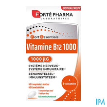 Afbeelding in Gallery-weergave laden, Vitamine B12 1000 Forte Pharma Tabl 60