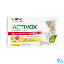 Afbeelding in Gallery-weergave laden, Activox Verzachtend Keel Honing Citroen Past 24