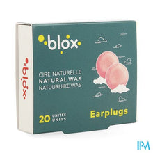 Load image into Gallery viewer, Blox Natuurlijke Was Oordopjes 10 Paar