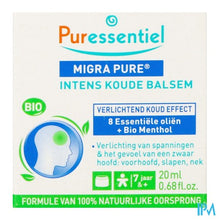 Load image into Gallery viewer, Puressentiel Migra Pure Koude Intense Balsem 20ml