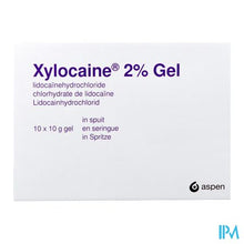 Load image into Gallery viewer, Xylocaine Gel Ser/spuit 10x10g 2%