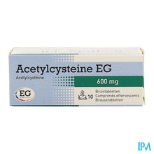 Afbeelding in Gallery-weergave laden, Acetylcysteine EG 600Mg Bruistabl 10X600Mg