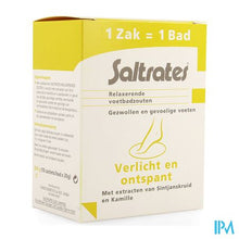 Load image into Gallery viewer, Saltrates Relaxerende Voetbadzouten 10x20g