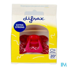 Afbeelding in Gallery-weergave laden, Difrax Fopspeen Natural 20m+ Assorti