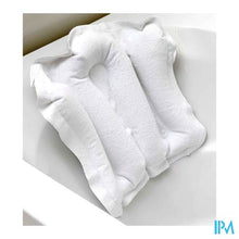 Afbeelding in Gallery-weergave laden, Bad-hoofdkussen Opblaasb. Badstof 53,3x40cm Wit