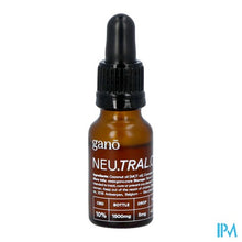 Afbeelding in Gallery-weergave laden, Gano Care Neutral 10% Cbd Olie 15ml