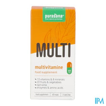 Afbeelding in Gallery-weergave laden, Purasana Multivitamin Fruit&veggie V-caps 60 Nf
