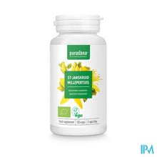 Load image into Gallery viewer, Purasana Vegan Sint Janskruid Bio V-caps 120x230mg