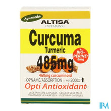 Afbeelding in Gallery-weergave laden, Altisa Curcuma Extr. 485mg + Piperine V-caps 50