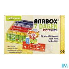 Afbeelding in Gallery-weergave laden, Kinderpillendoos Anabox 7x5 Rainbow Nl