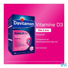 Afbeelding in Gallery-weergave laden, Davitamon Junior Framboos V1 Comp 120