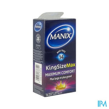 Load image into Gallery viewer, Manix King Size Max Condomen 14
