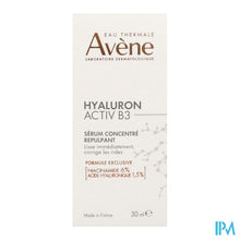 Load image into Gallery viewer, Avene Hyaluron Activ B3 Geconc. Opvul. Serum 30ml