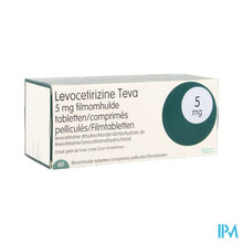 Afbeelding in Gallery-weergave laden, Levocetirizine Teva 5mg Filmomh Tabl 60 X 5mg