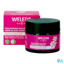 Afbeelding in Gallery-weergave laden, Weleda Roze&wit Thee Vitaliserende Dagcreme 40ml