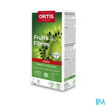 Afbeelding in Gallery-weergave laden, Ortis Vruchten&vezels Forte Transi+ Complex 12x10g