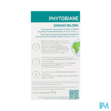 Load image into Gallery viewer, Phytobiane Ginkgo Tabl 30