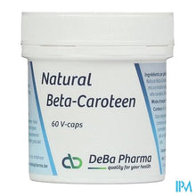 Load image into Gallery viewer, Beta Carotene Caps 60 Deba