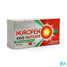 Load image into Gallery viewer, Nurofen 400 Fastcaps Caps 20x400mg