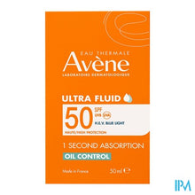 Afbeelding in Gallery-weergave laden, Avene Zon Spf50 Ultra Fluid Oil Cont.50ml Nf