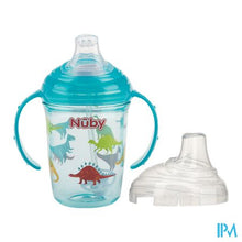 Afbeelding in Gallery-weergave laden, Nuby Antilekbeker Uit Tritan Met Print 240ml 6m+