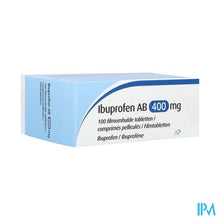 Afbeelding in Gallery-weergave laden, Ibuprofen AB 400mg Filmomh Tabl 100