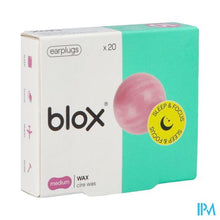 Load image into Gallery viewer, Blox Natuurlijke Was Oordopjes 10 Paar