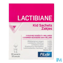 Load image into Gallery viewer, Lactibiane Kid Zakjes 10x1g Nf