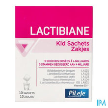 Load image into Gallery viewer, Lactibiane Kid Zakjes 10x1g Nf