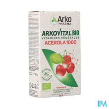 Afbeelding in Gallery-weergave laden, Arkovital Acerola 1000 Bio Kauwtabl 30