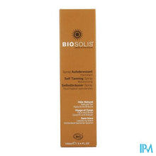 Load image into Gallery viewer, Biosolis Zelfbruiner Hydraterend Spray Fl 100ml