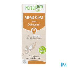 Afbeelding in Gallery-weergave laden, Herbalgem Memogem Spray Bio 15ml