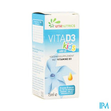 Afbeelding in Gallery-weergave laden, Vitad3 400ui Kids Vitanutrics Gutt 15ml