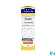 Afbeelding in Gallery-weergave laden, Nasasinuspray A/allerg.0,5mg/ml Neusspr.susp.10ml