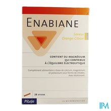 Afbeelding in Gallery-weergave laden, Enabiane Sinaas-citroen+zoetstof Stick 28x10g