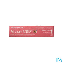 Load image into Gallery viewer, Beemine Lab Alivium Cbd Creme Massage Warm 75ml