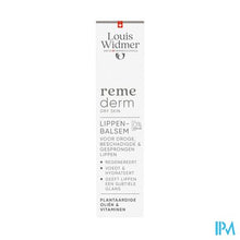 Load image into Gallery viewer, Widmer Remederm Lippenbalsem Zonder Parfum 15ml
