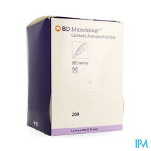 Load image into Gallery viewer, Bd Microtainer Contact Activated Lancet 200 366592