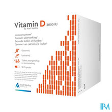 Load image into Gallery viewer, Astel Vitamin D 3000iu Caps 90