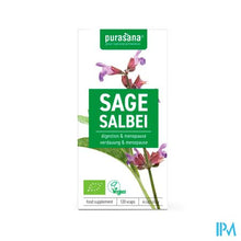 Afbeelding in Gallery-weergave laden, Purasana Salie 250mg Bio V-caps 120