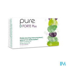 Afbeelding in Gallery-weergave laden, Pure D Forte+ Kauwtabletten 90