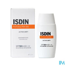 Load image into Gallery viewer, Isdin Foto Ultra 100 Active Unify Ip50+ 50ml