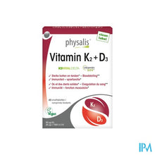 Load image into Gallery viewer, Physalis Vitamin K2 + D3 Tabl 60