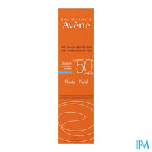 Afbeelding in Gallery-weergave laden, Avene Fluide Spf50+ 50ml