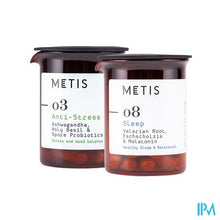 Load image into Gallery viewer, Metis Sleep 08 & A/stress 03 Duo V-caps 30x2