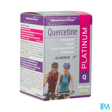 Load image into Gallery viewer, Mannavital Quercetine Platinum V-caps 60