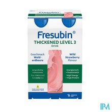Afbeelding in Gallery-weergave laden, Fresubin Thickened Level 3 Drink Aardbei 4x200ml