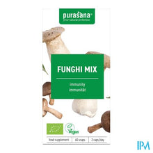Load image into Gallery viewer, Purasana Funghi Mix 210mg Bio V-caps 60
